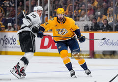 Corey Perry Photo-Matched Game-Used Skates 10/21/25-11/1/25