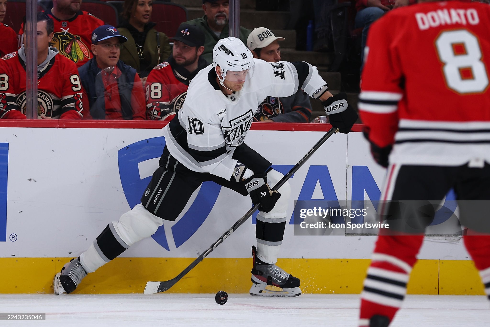 Corey Perry Photo-Matched Game-Used Skates 10/21/25-11/1/25