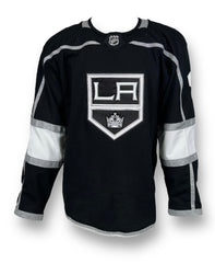 Adrian Kempe Playoff Game-Used Home Jersey (2022-2023)