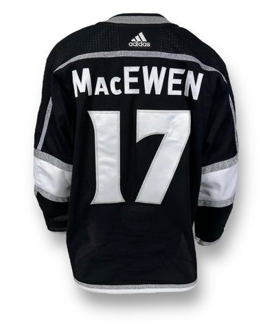 Zack MacEwen Playoff Game-Used Home Jersey (2022-2023)