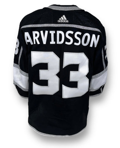 Viktor Arvidsson Playoff Game-Used Home Jersey (2022-2023)