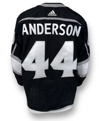 Mikey Anderson Playoff Game-Used Home Jersey (2022-2023)