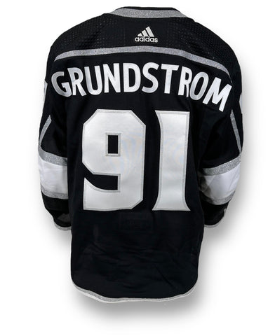 Carl Grundstrom Playoff Game-Used Home Jersey (2022-2023)