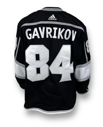 Vlad Gavrikov Playoff Game-Used Home Jersey (2022-2023)
