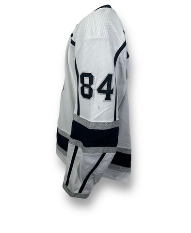 Quinton Byfield Playoff Game-Used Home Jersey (2022-2023)