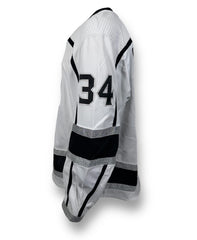 Arthur Kaliyev 2023 Away Playoff Game-Used Jersey