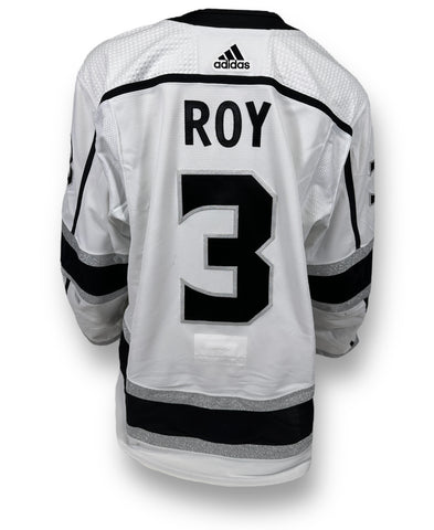 Lakingsgameused Matt Roy Playoff Game-Used Home Jersey (2022-2023)