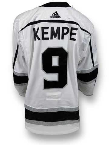 Adrian Kempe Game-Used Away Jersey (Set 2, 2022-2023)