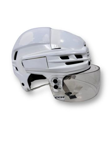 LA Kings Pro Stock White CCM Tacks X Helmet