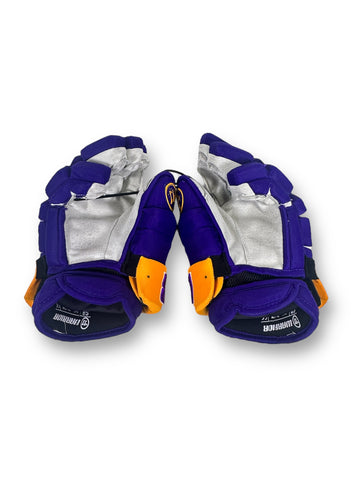 Phillip Danault Game-Used Reverse Retro Warrior Covert QRL Gloves