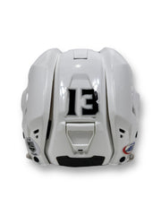 Gabe Vilardi Game-Used Away CCM Tacks 710 Helmet