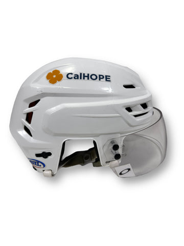 White Mini Helmet with Los Angeles Kings logo – House of Hockey