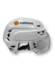 Gabe Vilardi Game-Used Away CCM Tacks 710 Helmet