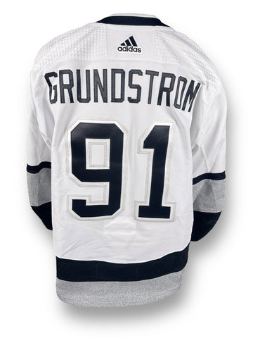 Carl Grundstrom Game-Used Alternate Jersey (Set 2, 2023-2024)