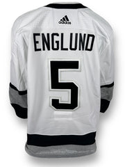 Andreas Englund 2024 Playoffs Away Game-Used Jersey