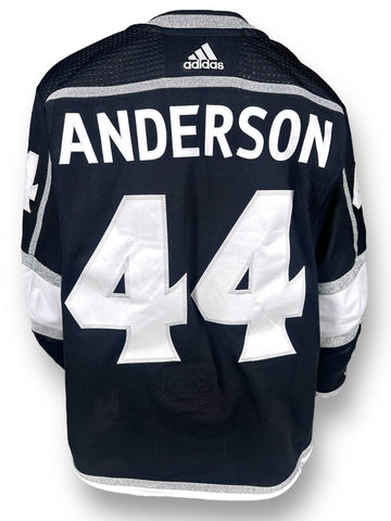 Mikey Anderson Game-Used Home Jersey (Set 2, 2023-2024)