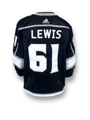 Trevor Lewis 2024 Playoffs Home Game-Used Jersey