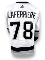 Alex Laferriere Rookie Season Game-Used Alternate Jersey (Set 2, 2023-2024)