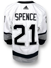 Jordan Spence 2024 Playoffs Away Game-Used Jersey