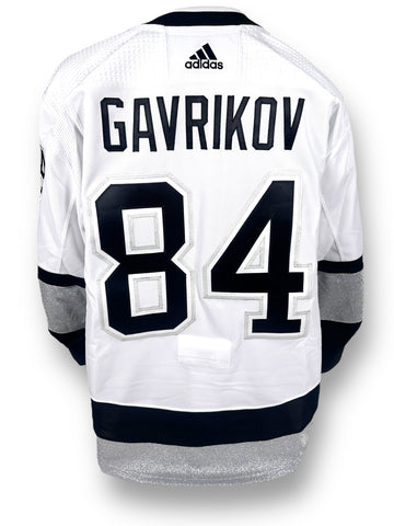 Vladislav Gavrikov 2024 Playoffs Away Game-Used Jersey