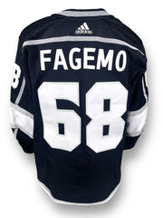 Samuel Fagemo Game-Used Home Jersey (Set 2, 2023-2024)