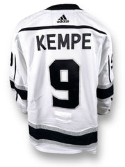 Adrian Kempe Game-Used Away Jersey (Set 3, 2023-2024)