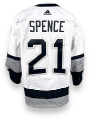 Jordan Spence Game-Used Alternate Jersey (Set 2, 2023-2024)