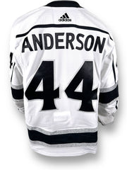 Mikey Anderson Game-Used Away Jersey (Set 3, 2023-2024)