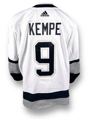 Adrian Kempe Game-Used Alternate Jersey (Set 1, 2023-2024)