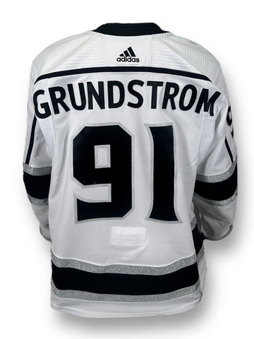 Carl Grundstrom Game-Used Away Jersey (2023-2024, Set 1)