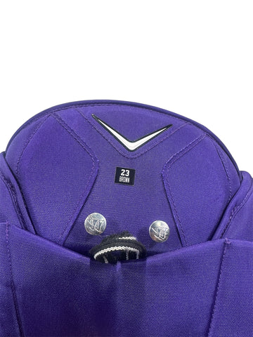 Dustin Brown Game-Used Reverse Retro Pants (Photo-Matched)