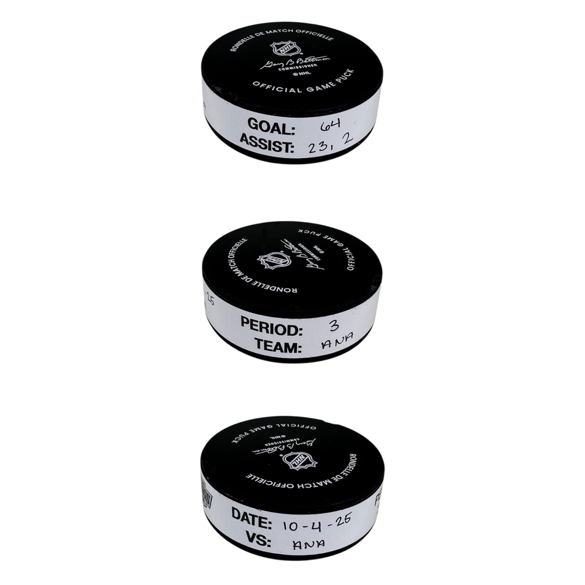 Mikael Granlund Goal-Scored Puck vs. LA Kings Preseason 10/4/2025