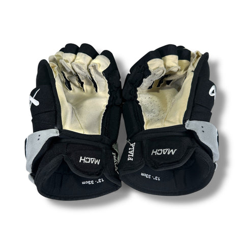 Kevin Fiala Game-Used Bauer Gloves