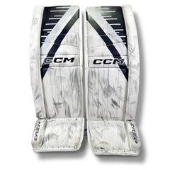 David Rittich Game-Used CCM Leg Pads