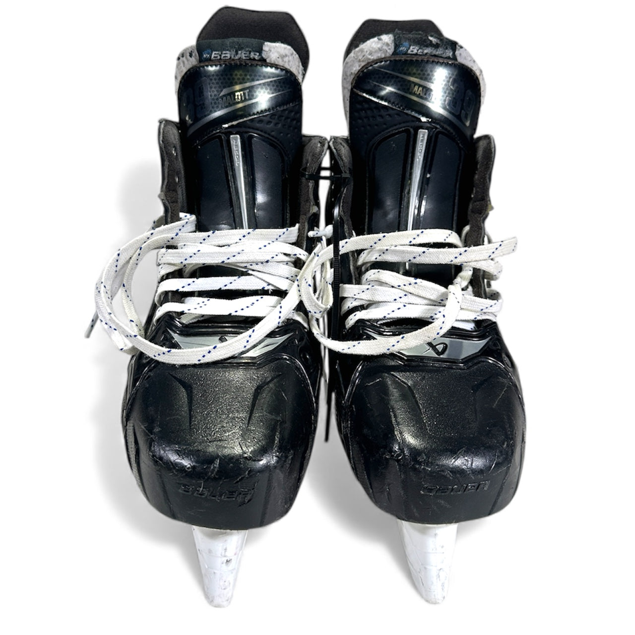 Jeff Malott Game-Used Bauer Shadow Skates