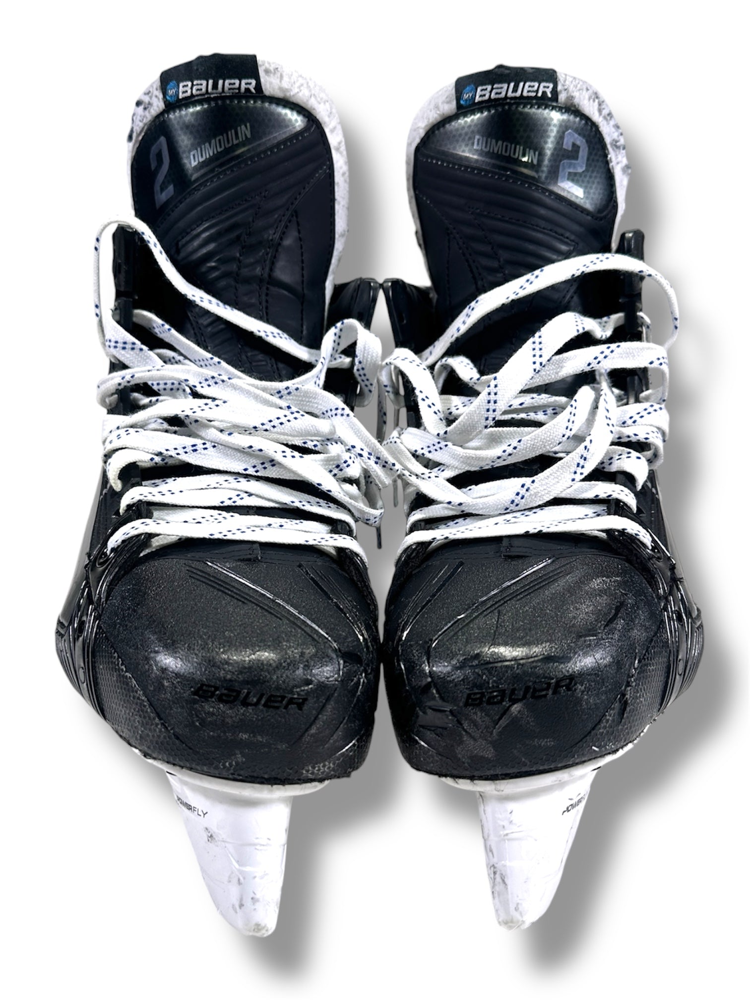 Brian Dumoulin Game-Used Bauer Flylite Skates