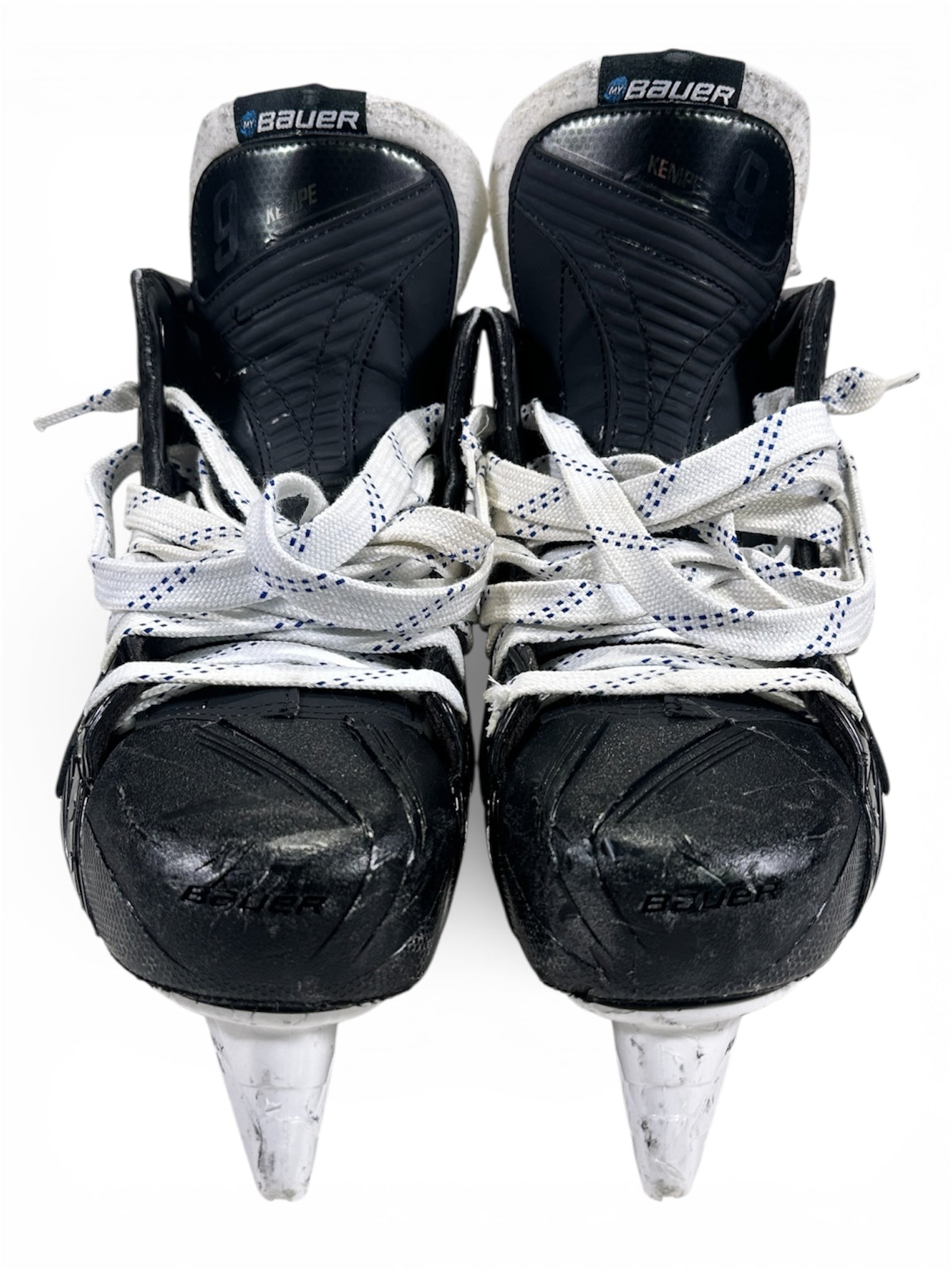 Adrian Kempe Game-Used Bauer Flylite Skates