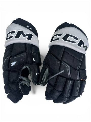 Cody Ceci Game-Used Gloves - Photo-Matched 11/21/25-1/16/26