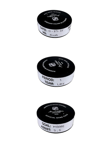 Trevor Moore Goal-Scored Puck vs. ANA Ducks 12/27/2025