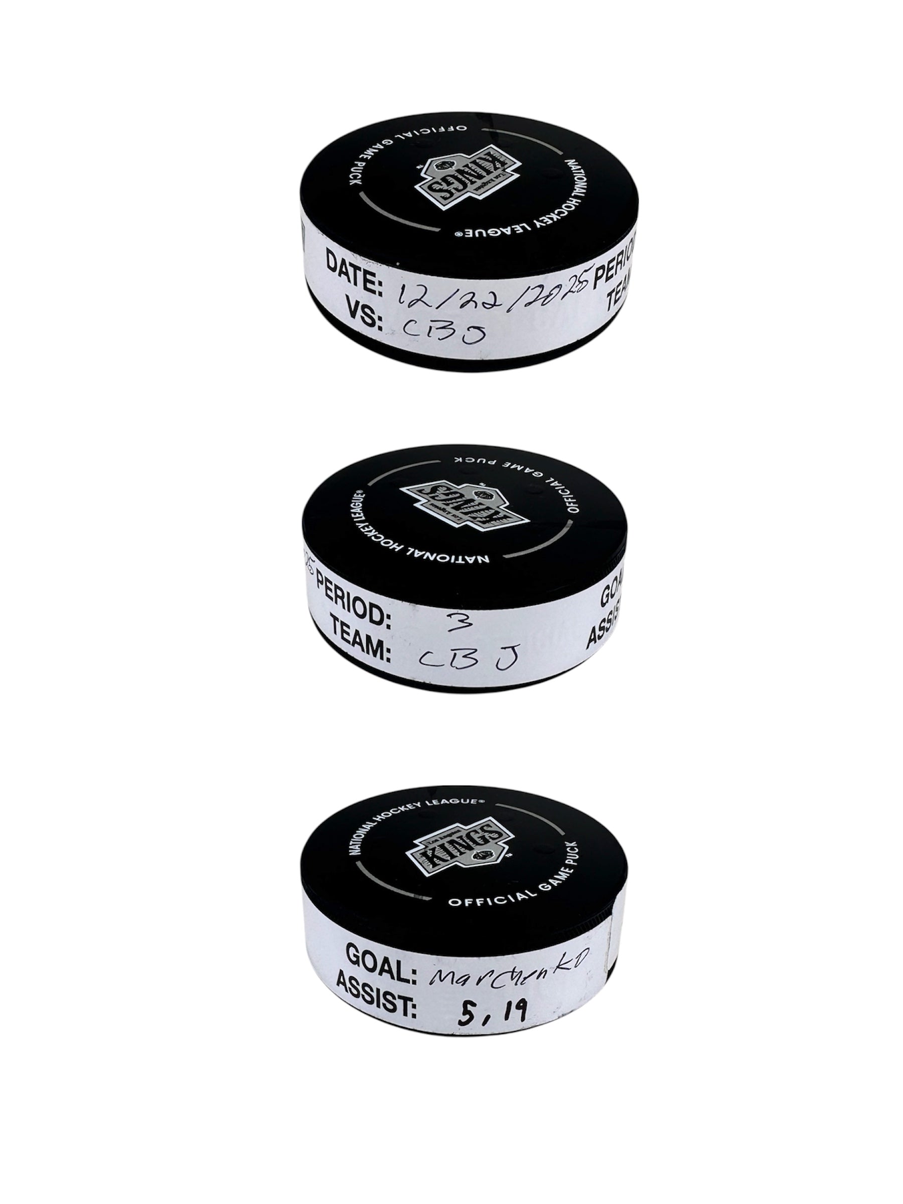 Kirill Marchenko Goal-Scored Puck (PP) vs. LA Kings 12/22/2025