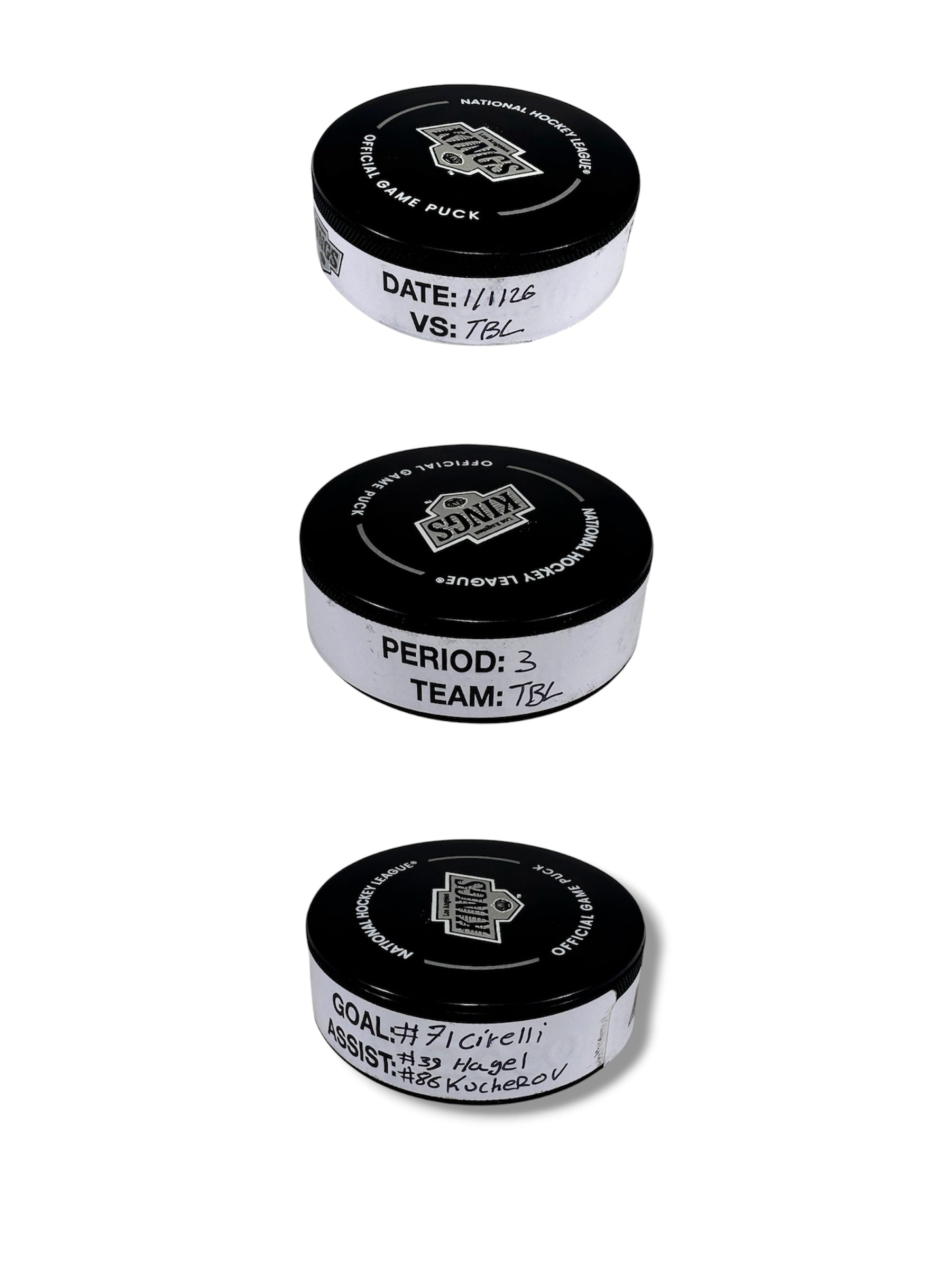 Anthony Cirelli Goal-Scored Puck vs. LA Kings 1/1/2026