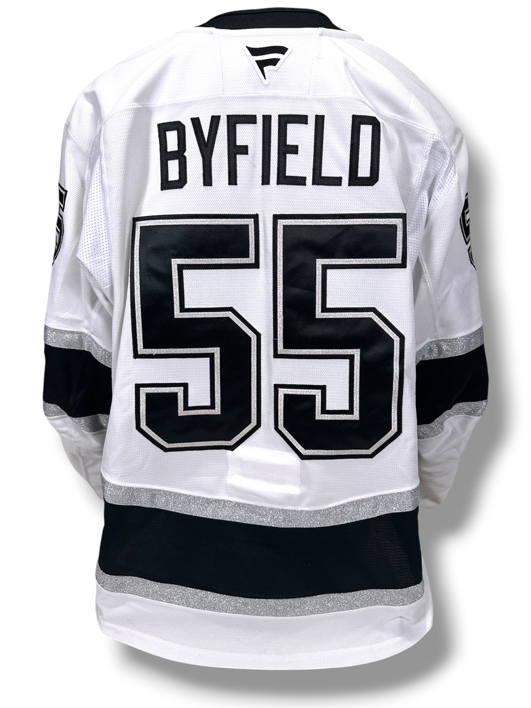 Quinton Byfield Game-Used Away Jersey (Set 2, 2025-2026)
