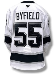 Quinton Byfield Game-Used Away Jersey (Set 2, 2025-2026)