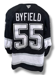 Quinton Byfield Game-Used Home Jersey (Set 2, 2025-2026)