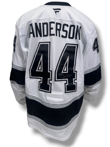 Mikey Anderson Game-Used Away Jersey (Set 2, 2025-2026)
