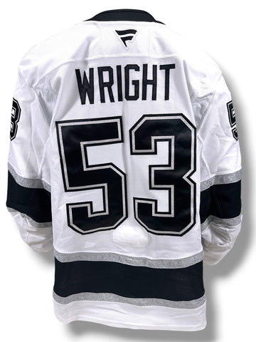 Jared Wright Game-Used Away Jersey (Set 4, 2025-2026)