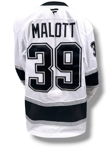 Jeff Malott Game-Used Away Jersey (Set 4, 2025-2026)