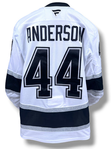Mikey Anderson Game-Used Away Jersey (Set 3, 2025-2026)