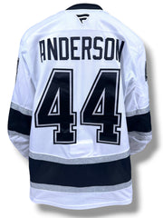 Mikey Anderson Game-Used Away Jersey (Set 3, 2025-2026)