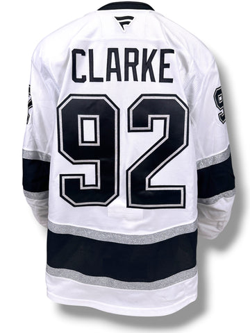Brandt Clarke Game-Used Away Jersey (Set 3, 2025-2026)